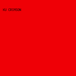 ef0006 - KU Crimson color image preview