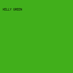 41AF1B - Kelly Green color image preview