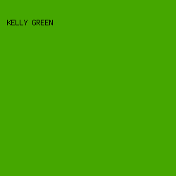 45a700 - Kelly Green color image preview