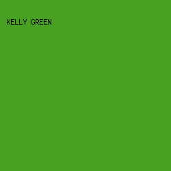 49a124 - Kelly Green color image preview