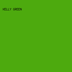 4DAA0E - Kelly Green color image preview