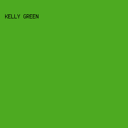 4daa21 - Kelly Green color image preview