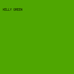 4fa601 - Kelly Green color image preview