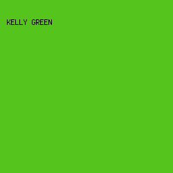 55C41C - Kelly Green color image preview