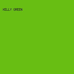 69BE14 - Kelly Green color image preview