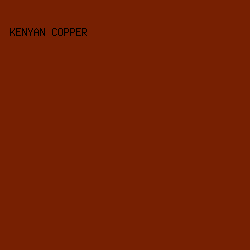 772002 - Kenyan Copper color image preview