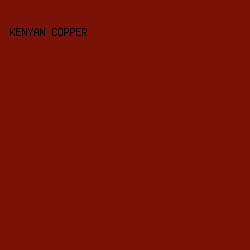 791308 - Kenyan Copper color image preview
