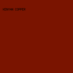 7a1400 - Kenyan Copper color image preview