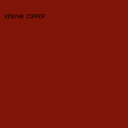 801407 - Kenyan Copper color image preview