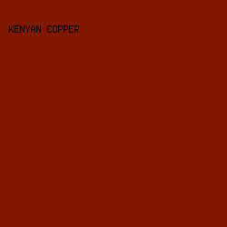 811801 - Kenyan Copper color image preview
