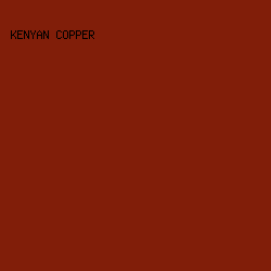 811E09 - Kenyan Copper color image preview