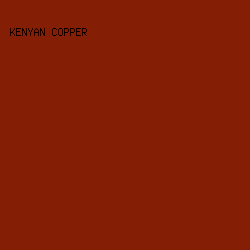 841e05 - Kenyan Copper color image preview