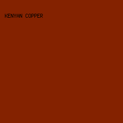 842200 - Kenyan Copper color image preview
