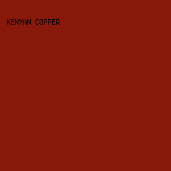 88180A - Kenyan Copper color image preview
