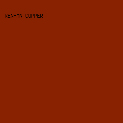 882200 - Kenyan Copper color image preview