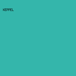 34b6ab - Keppel color image preview
