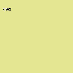 E5E691 - Khaki color image preview
