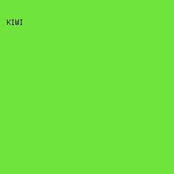 70E43D - Kiwi color image preview
