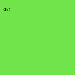 72E44B - Kiwi color image preview