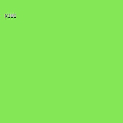84E756 - Kiwi color image preview