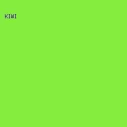 84EC3F - Kiwi color image preview