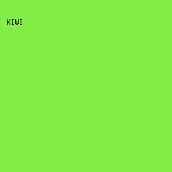 84EC46 - Kiwi color image preview