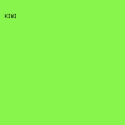 87F54C - Kiwi color image preview