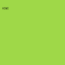 9FD848 - Kiwi color image preview