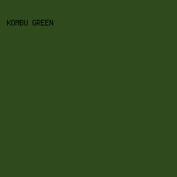 2f4a1d - Kombu Green color image preview