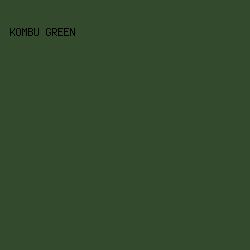344A2C - Kombu Green color image preview