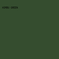 354D2F - Kombu Green color image preview
