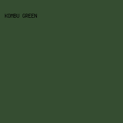 354D31 - Kombu Green color image preview