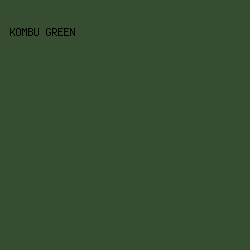 364D32 - Kombu Green color image preview