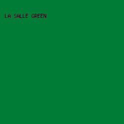007C37 - La Salle Green color image preview