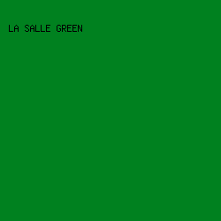 00811f - La Salle Green color image preview