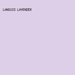 DDCFE7 - Languid Lavender color image preview