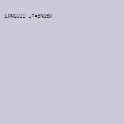 cdc9d9 - Languid Lavender color image preview
