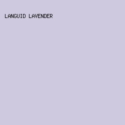 cec9df - Languid Lavender color image preview