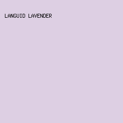 ddcfe3 - Languid Lavender color image preview