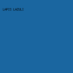 1a66a0 - Lapis Lazuli color image preview