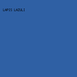 2F60A4 - Lapis Lazuli color image preview