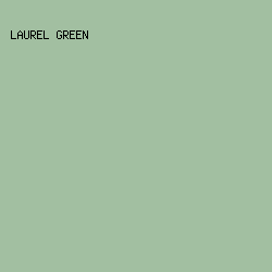 A2BFA1 - Laurel Green color image preview