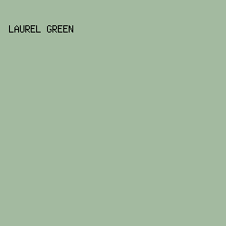 A3BAA0 - Laurel Green color image preview