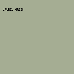 A5AD93 - Laurel Green color image preview