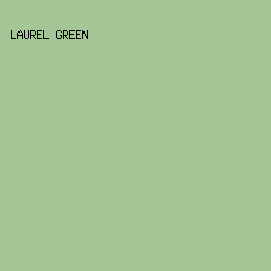 A5C697 - Laurel Green color image preview