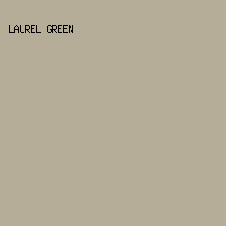 B6AD99 - Laurel Green color image preview