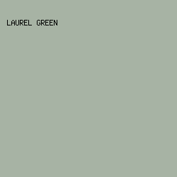 a7b3a4 - Laurel Green color image preview