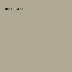 b0aa94 - Laurel Green color image preview