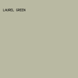 b9b9a2 - Laurel Green color image preview