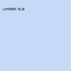C5DAF6 - Lavender Blue color image preview